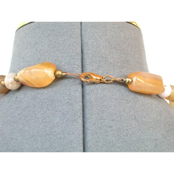 Vintage Multi-Stone Beaded Necklace - Picture 3 of 3